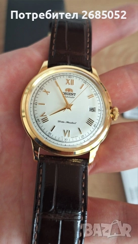 Мъжки автоматичен часовник Orient Bambino FAC00007W Roman Dials, снимка 2 - Мъжки - 55063637