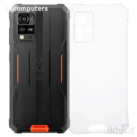 За Blackview BV4800 / BV4800 Pro Удароустойчив TPU Калъф със Скрийн Протектор – 2 цвята, снимка 4 - Калъфи, кейсове - 55611426