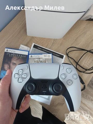 Продавам PS5 Slim 1TB с Гаранция, снимка 5 - PlayStation конзоли - 53981321