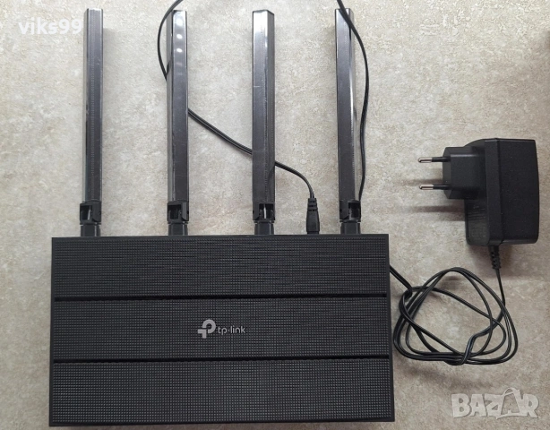 Гигабитов рутер TP-Link Archer AX17 AX1500 Wi-Fi 6 Dual Band, снимка 2 - Рутери - 55249319
