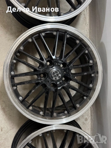 Джанти Borbet 17 5x120, снимка 2 - Гуми и джанти - 54321056