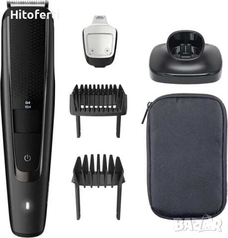  Philips, Тример за брада Series 5000 с динамично ръководство за рязане Dynamic Pro, модел BT5515/15