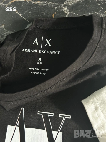 Дамски тениски Armani Exchange, S и М размери, снимка 6 - Тениски - 54766007