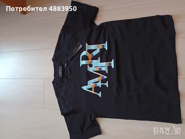 Тениска Amiri черна