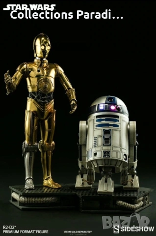 Sideshow Star Wars R2D2 C3PO фигура статуя колекции