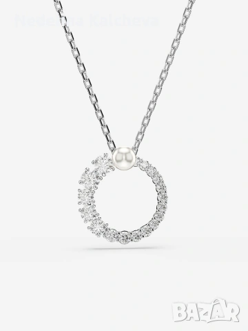 Колие Swarovski - Matrix Pearl Pendant