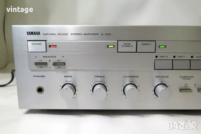 Yamaha A-700 Stereo Integrated Amplifier, снимка 2 - Ресийвъри, усилватели, смесителни пултове - 55465035