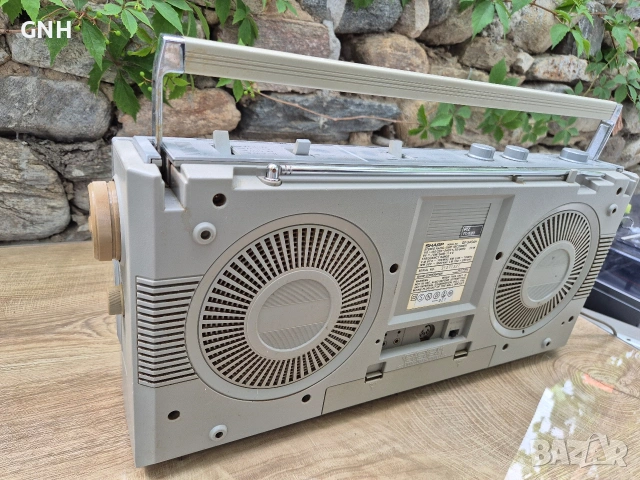 Радиокасетофон Sharp GF-5454H, снимка 5 - Радиокасетофони, транзистори - 55188479