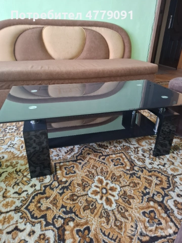 Продавам  секция,холна маса , диван и килим . , снимка 4 - Дивани и мека мебел - 53996703