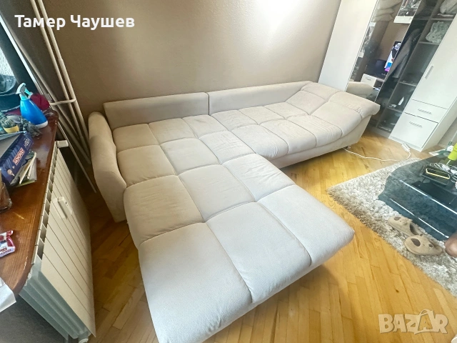 Продавам ляв ъглов диван 