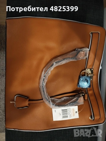 Чисто нова кожена чанта от Michael Kors в уникален цвят, снимка 9 - Чанти - 54726388