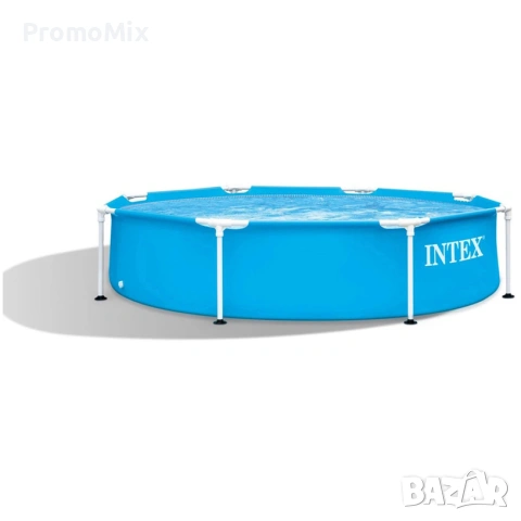 Сглобяем басейн Intex Metal Frame 28205NP 1828л 244см Голям басейн, снимка 3 - Басейни и аксесоари - 55007670