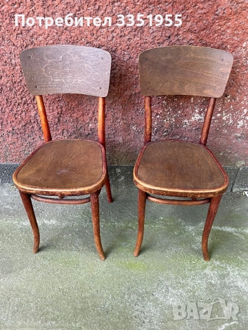Колекционерски Винтидж Столове Thonet, снимка 2 - Колекции - 54735342