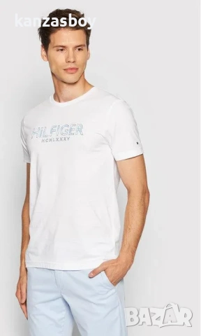 Tommy Hilfiger - страхотна мъжка тениска L , снимка 2 - Тениски - 54044780