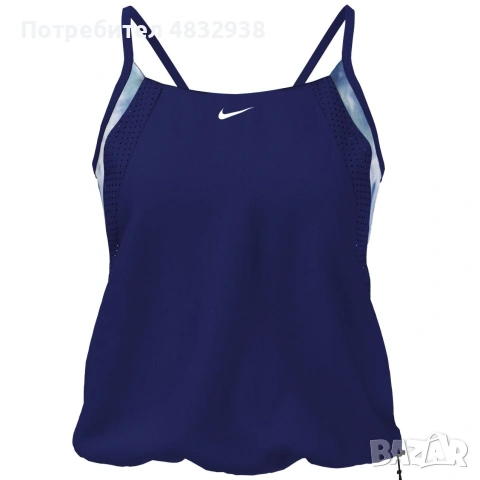NIKE Дамски Бански Костюм Танкини Горнище, снимка 4 - Бански костюми - 54956821