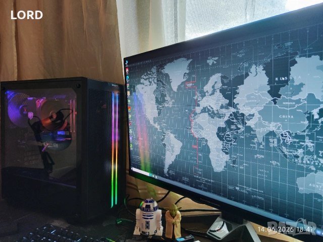 Геймърски Ryzen 5 5600X, RX 6600 8GB, RAM 16GB DDR4 3200, снимка 9 - Геймърски - 54873001