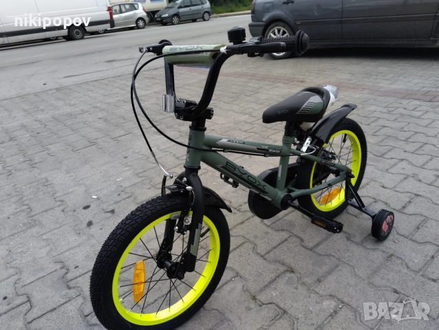 X Детски велосипед 16" MONSTER зелен, снимка 7 - Велосипеди - 54395120