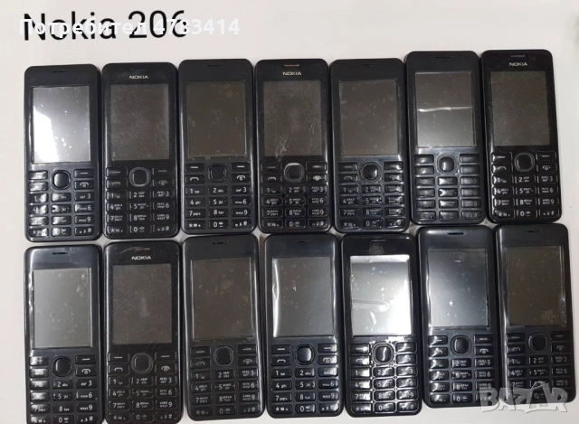 Телефони Нокиа 100, Nokia 206 , fp-1   - 1 брой 6 евро, снимка 3 - Nokia - 54455073