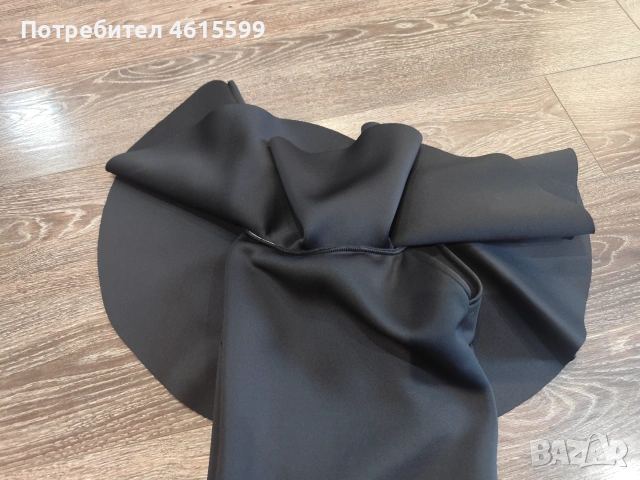 Черна рокля, снимка 4 - Рокли - 55062816