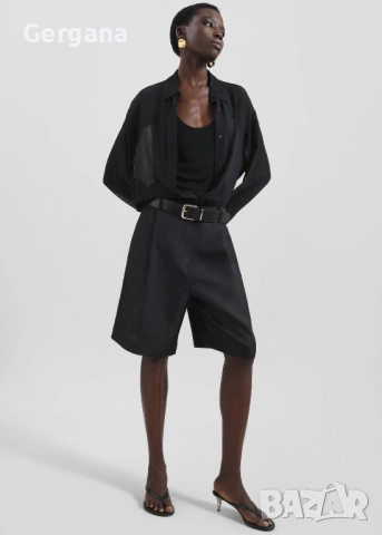 H&M нови бермуди висока талия 