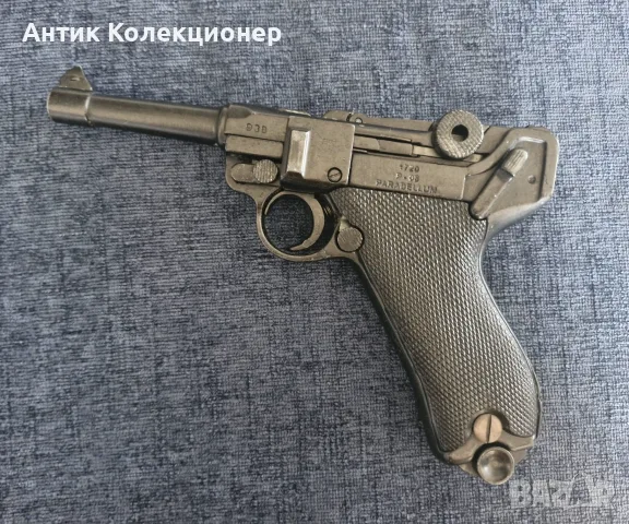 Пистолет. Luger Parabellum P08, Реплика, снимка 2 - Антикварни и старинни предмети - 55680011