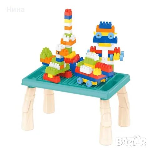 Конструктор с маса "Building Blocks" от 100 части, снимка 3 - Конструктори - 55586909
