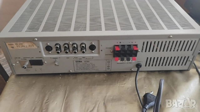 Saba Sigma series PS 960 - висок клас винтидж ресийвър, снимка 5 - Ресийвъри, усилватели, смесителни пултове - 54399693