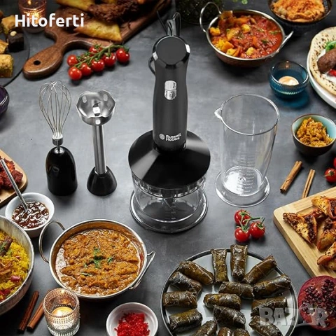  Електрически ръчен блендер Russell Hobbs Desire 3 в 1, снимка 2 - Блендери - 54150412