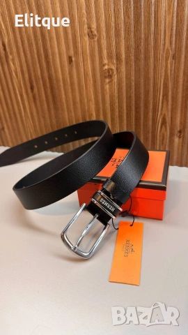 колани emporio armani Gucci hermes от естествена кожа в кутия , снимка 10 - Колани - 54396959