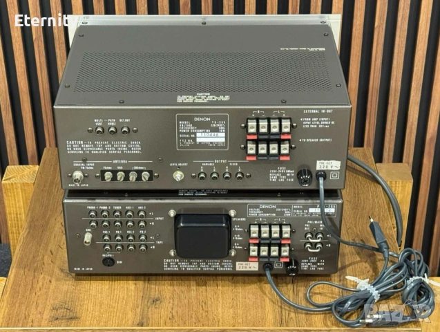 Denon PMA-255 + Denon TU-355 / Усилвател + FM Стерео тунер, снимка 11 - Ресийвъри, усилватели, смесителни пултове - 54431088