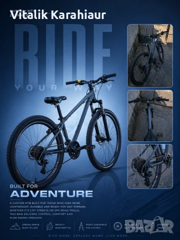 rockrider 50/велосипед, снимка 6 - Велосипеди - 54239634