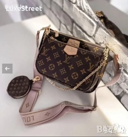 Louis VUITTON 🤍Дамски Чанти , снимка 4 - Чанти - 55342634