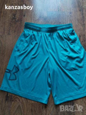 Under Armour UA TECH GRAPHIC SHORT-BLU - страхотни мъжки панталони КАТО НОВИ М, снимка 4 - Спортни дрехи, екипи - 54692670