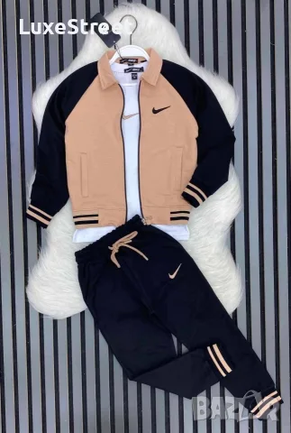 Nike 🫟Детски Екип + Блузка 🫟Лого Бродирано 🫟, снимка 4 - Детски анцузи и суичери - 55531727