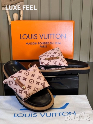 Louis Vuitton - 36-41⚜️Дамски Чехли , снимка 8 - Чехли - 54593789