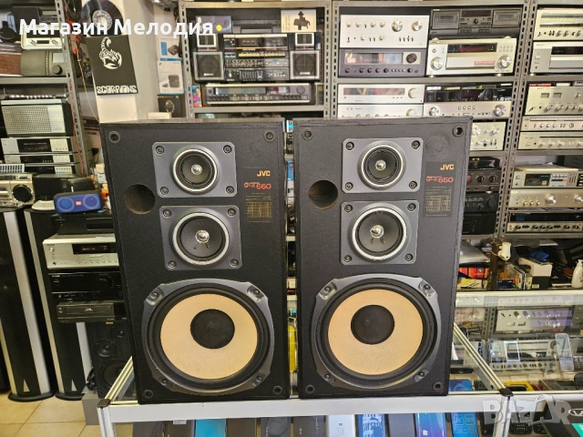 Тонколони JVC SP-X 660 – Мащабен звук от златната ера на японското Hi-Fi, снимка 2 - Тонколони - 54690409