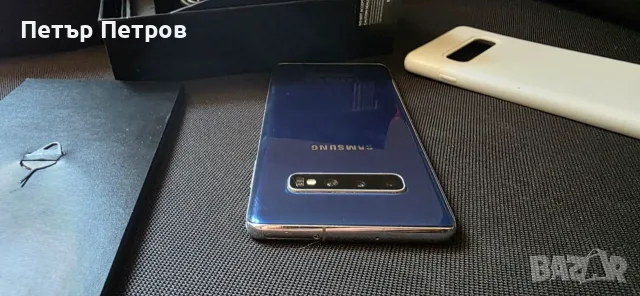 Samsung Galaxy S10+ Prism Blue 8GB RAM 128GB-Неразличим от нов! оригинален дисплей!, снимка 6 - Samsung - 55311072