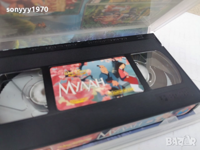МУЛАН-ORIGINAL VHS VIDEO TAPE 0807260911L1, снимка 2 - Други жанрове - 55196227