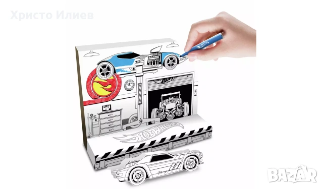 Детски творчески комплект Bladez Hot Wheels Mega Bus 250 части, снимка 13 - Рисуване и оцветяване - 52762245