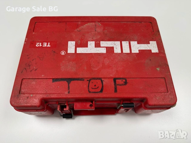 Hilti TE 12 SDS перфоратор с оригинален куфар, снимка 10 - Перфоратори - 55126161