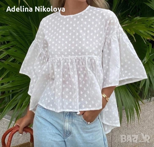 Феерична блузка памук