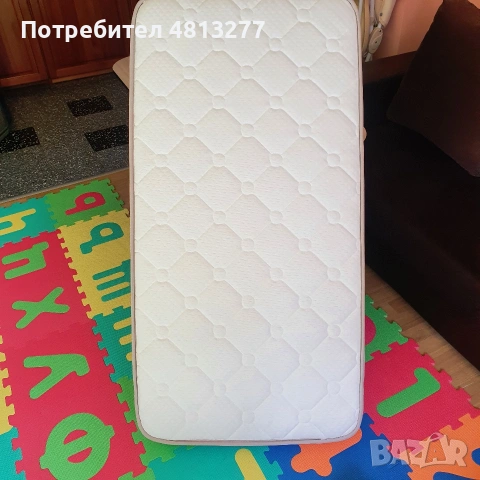 Детска кошара Lorelli San Remo 2 нива с матрак My Baby Mattress, снимка 6 - Кошарки - 54397524