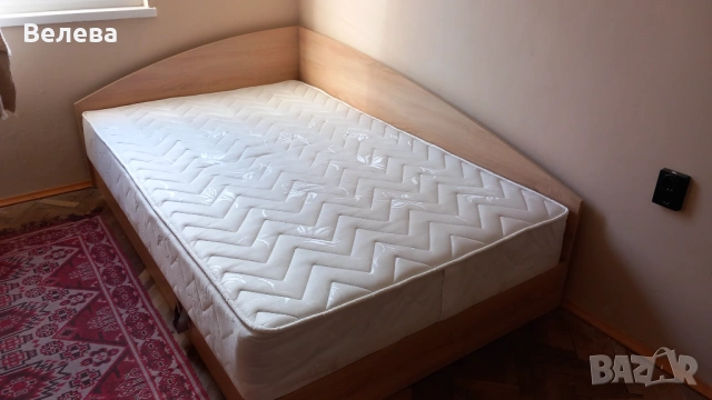 Две легла ,нови с матраци 120/190 и 140/190, снимка 6 - Спални и легла - 54087569