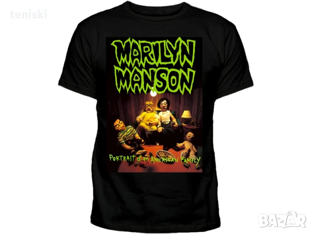Рок тениски Мерилин Менсън Marilyn Manson, снимка 2 - Тениски - 54482031
