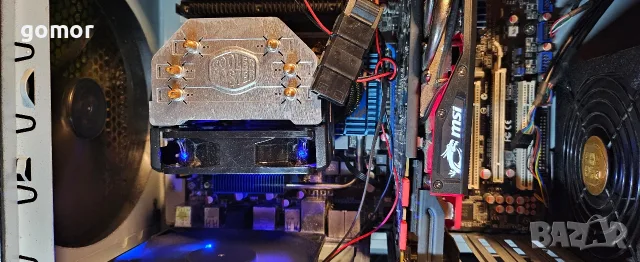 компютър настолен с 12gb ram видеокарта MSI, снимка 12 - Геймърски - 55444562