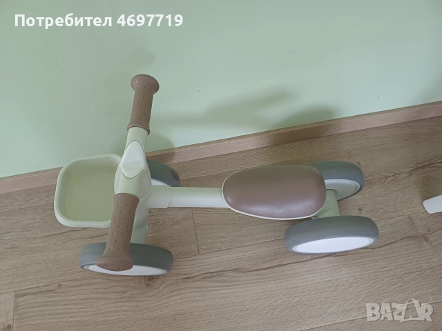 Баланс колело KikkaBoo Zipi Mint, снимка 2 - Детски велосипеди, триколки и коли - 54727060