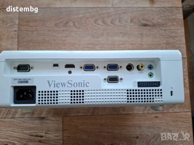 Проектор Viewsonic PJD5234L HDMI  710h, снимка 3 - Плейъри, домашно кино, прожектори - 54560741