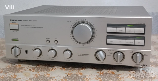 Onkyo Integra A-8670, снимка 3 - Ресийвъри, усилватели, смесителни пултове - 54382182