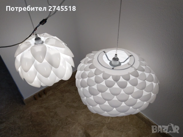 1БР Полилей с кристали+2БР Полилей  PVC, снимка 8 - Полилеи - 55145764