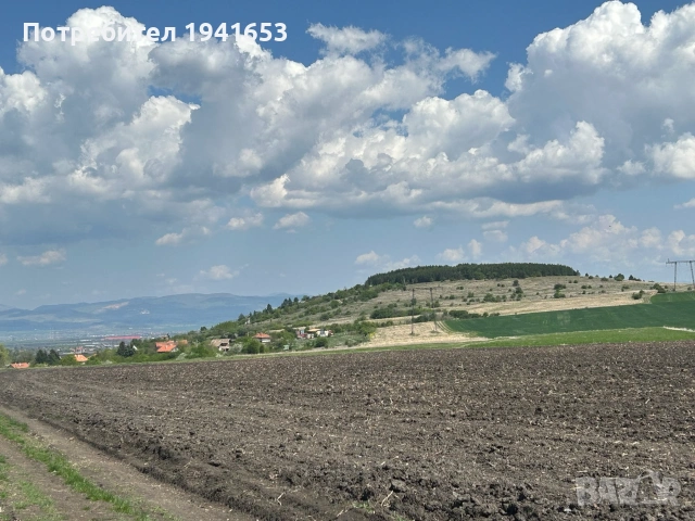 Последен панорамен парцел с неспираема гледка с. Пожарево - общ. Божурище, снимка 2 - Парцели - 55088982